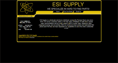 Desktop Screenshot of esisupply.com